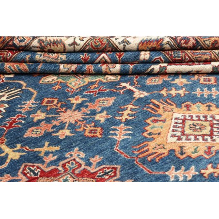 Tappeto Kazak Fine Pakistan bianco beige 276x368