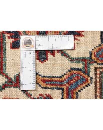 Tappeto Kazak Fine Pakistan bianco beige 276x368