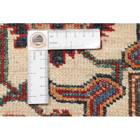 Tappeto Kazak Fine Pakistan bianco beige 276x368