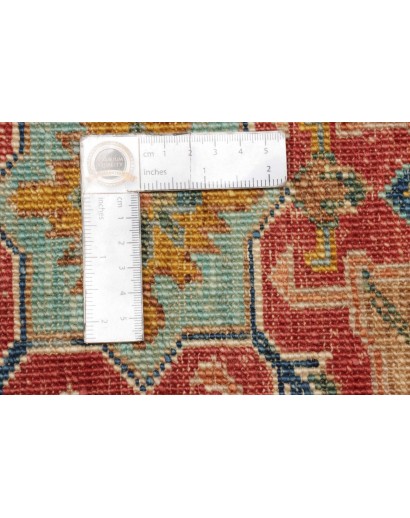 Tappeto Tribal Pakistan arancione grigio 167x224
