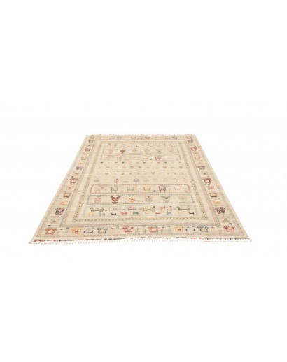 Tappeto Rubin Pakistan bianco marrone 149x195
