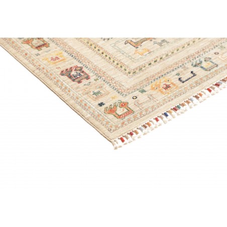 Tappeto Rubin Pakistan bianco marrone 149x195