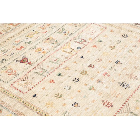 Tappeto Rubin Pakistan bianco marrone 149x195