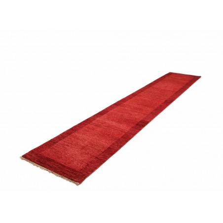 Tappeto Shayan Pakistan marrone rosso 79x409