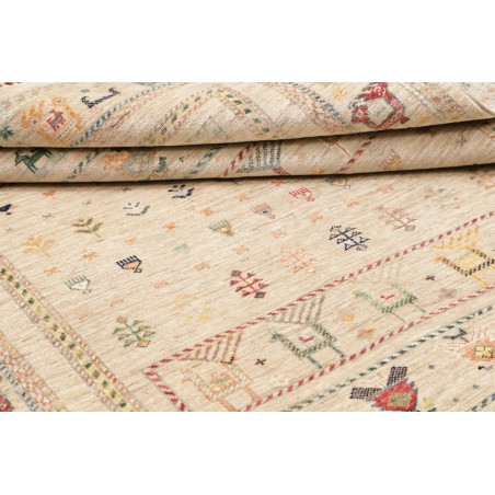 Tappeto Rubin Pakistan bianco marrone 149x195