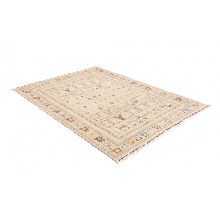 Tappeto Rubin Pakistan bianco marrone 146x203