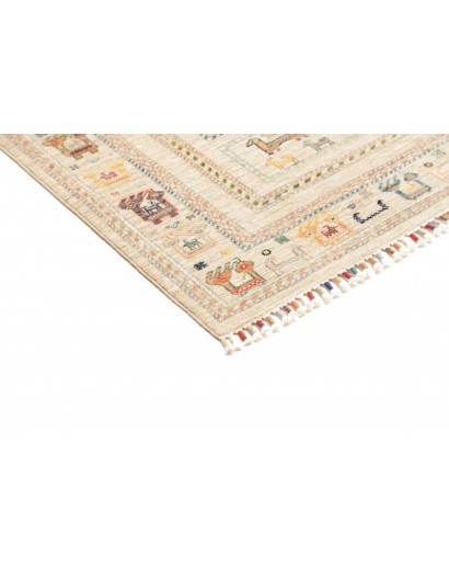 Tappeto Rubin Pakistan bianco marrone 146x203