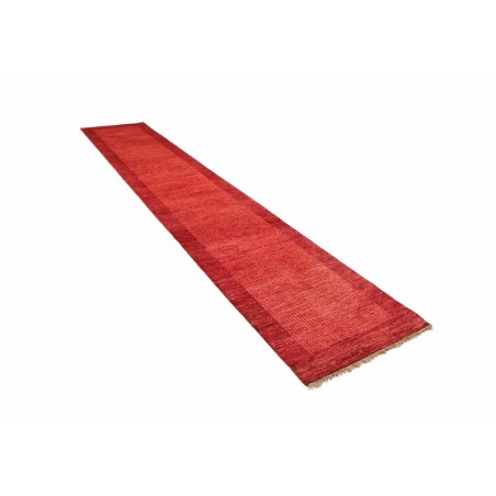 Tappeto Shayan Pakistan marrone rosso 79x409