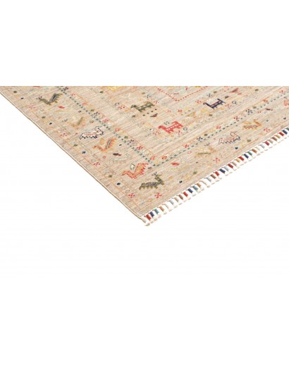 Tappeto Rubin Pakistan bianco marrone 171x226