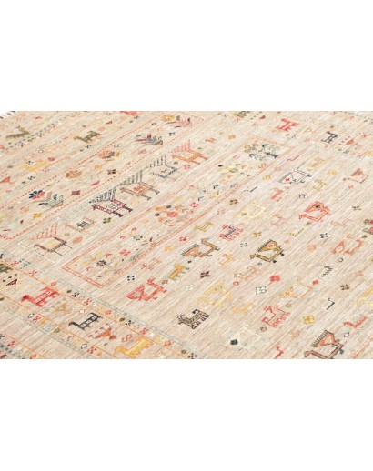 Tappeto Rubin Pakistan bianco marrone 171x226