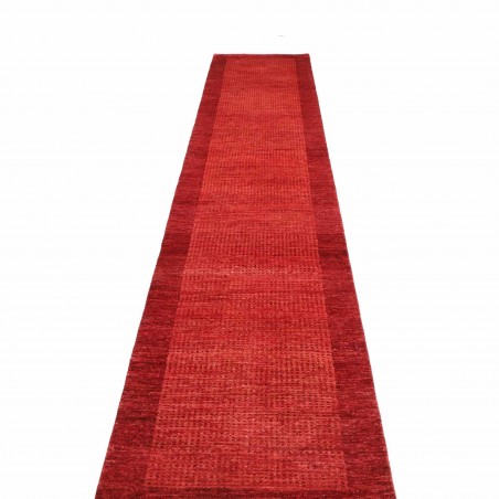 Tappeto Shayan Pakistan marrone rosso 79x409