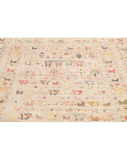 Tappeto Rubin Pakistan bianco marrone 171x226