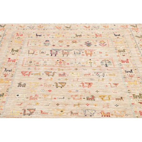 Tappeto Rubin Pakistan bianco marrone 171x226