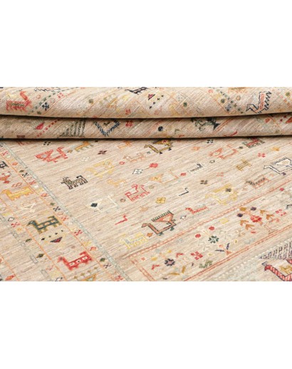 Tappeto Rubin Pakistan bianco marrone 171x226