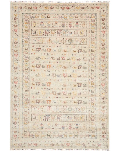 Tappeto Rubin Pakistan bianco 203x302