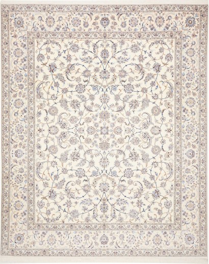 Tappeto Nain 6La Persia bianco 255x316