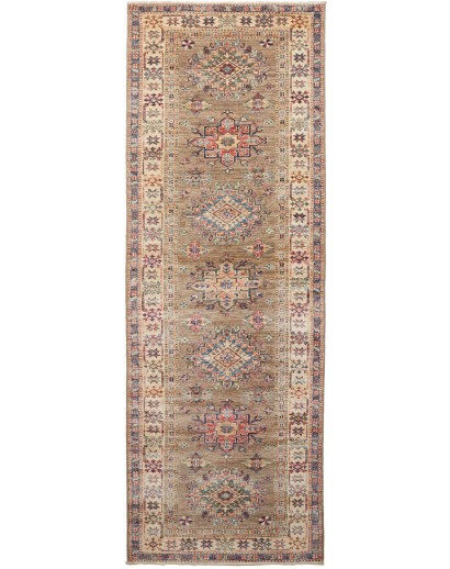 Tappeto Kazak Fine Pakistan marrone 82x235