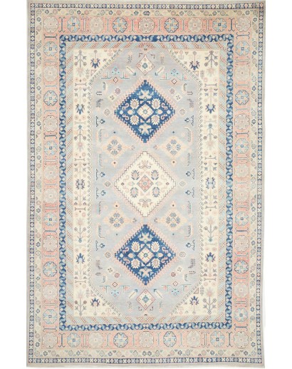 Tappeto Kazak Afghanistan bianco 195x300