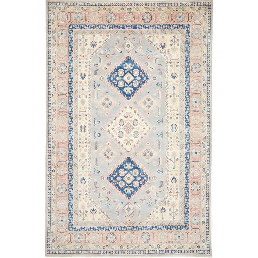 Tappeto Kazak Afghanistan bianco 195x300 Tappeto Kazak Afghanistan bianco 195x300