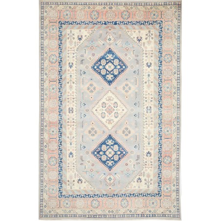 Tappeto Kazak Afghanistan bianco 195x300