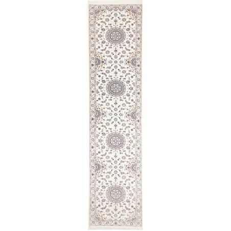 Tappeto Nain 6La Persia beige grigio 85x400