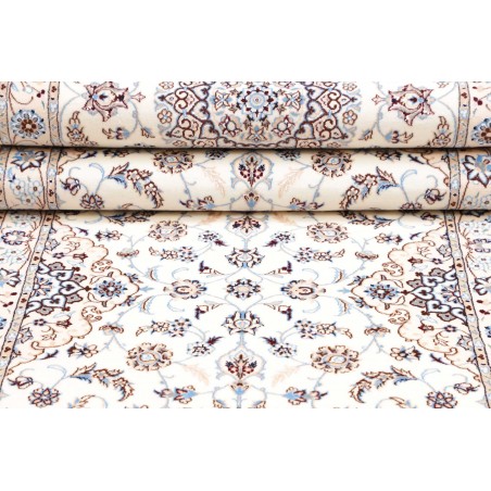 Tappeto Nain 6La Persia beige grigio 85x400