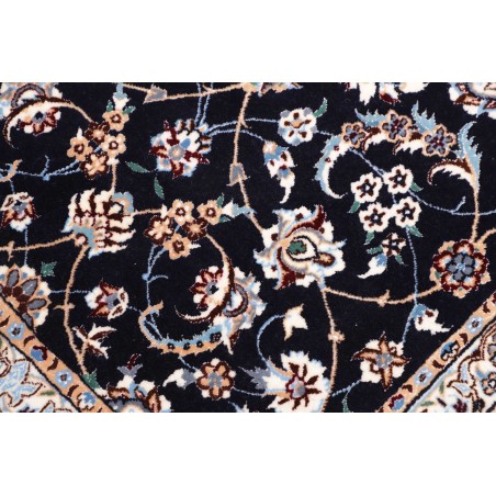 Tappeto Nain 6La Persia bianco azzurro 85x612