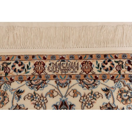 Tappeto Nain 6La Persia bianco grigio 83x445