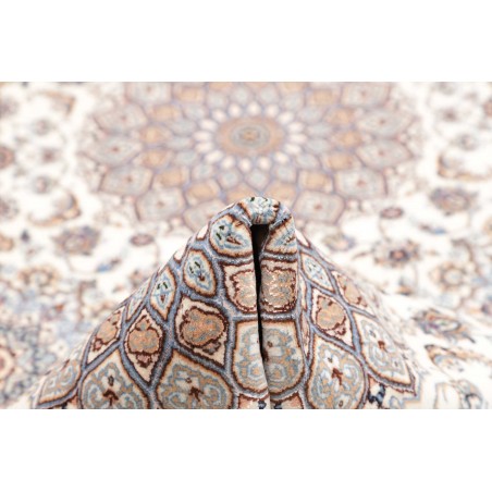 Tappeto Nain 6La Persia bianco grigio 83x445