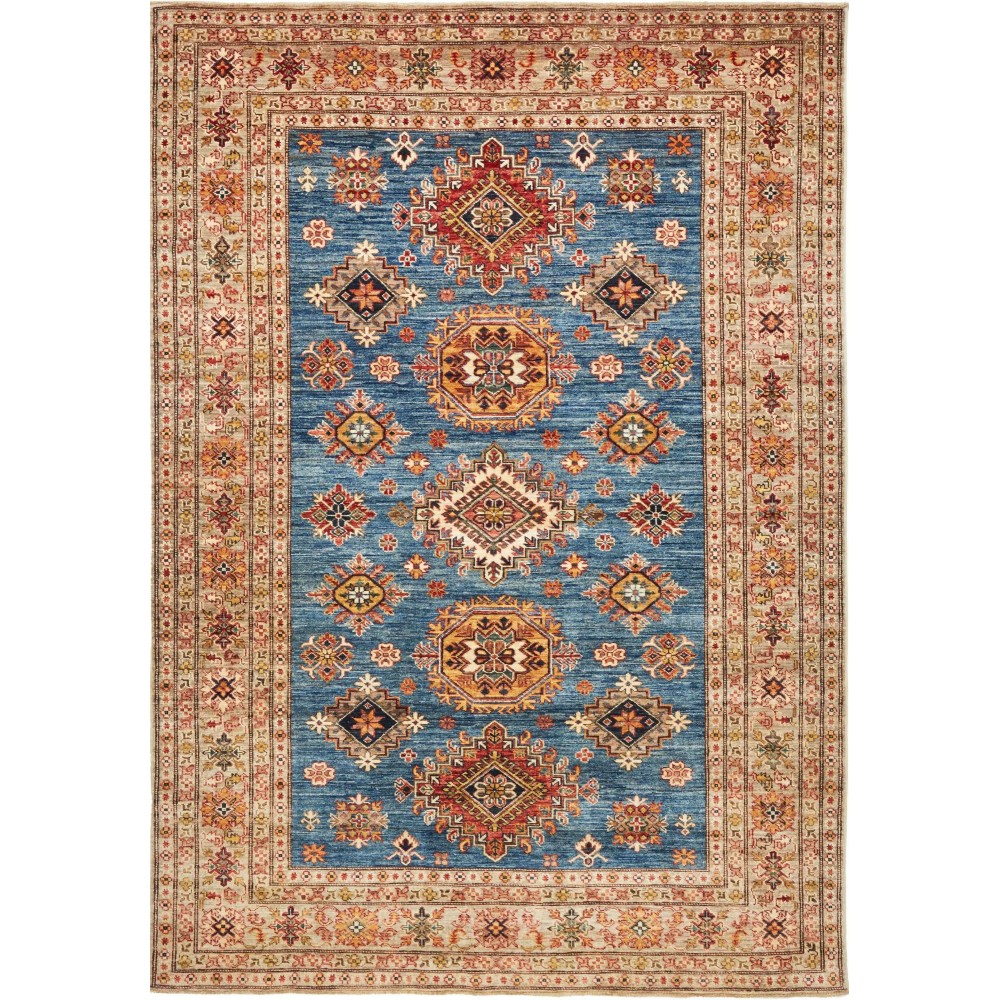 Tappeto Kazak Fine Pakistan marrone 174x248 Tappeto Kazak Fine Pakistan marrone 174x248