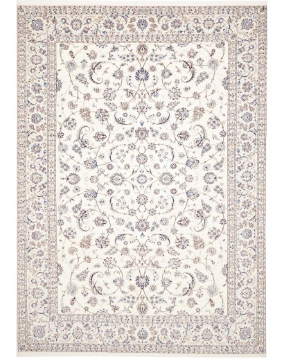Tappeto Nain 6La Persia bianco marrone 258x359