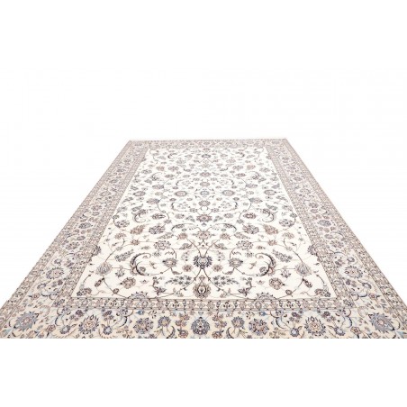 Tappeto Nain 6La Persia bianco marrone 258x359