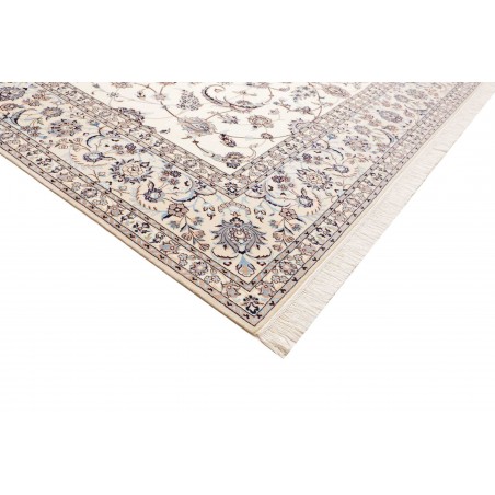Tappeto Nain 6La Persia bianco marrone 258x359