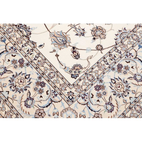 Tappeto Nain 6La Persia bianco marrone 258x359
