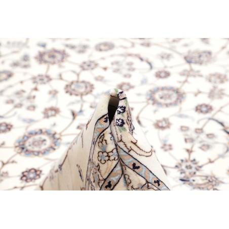 Tappeto Nain 6La Persia bianco marrone 258x359