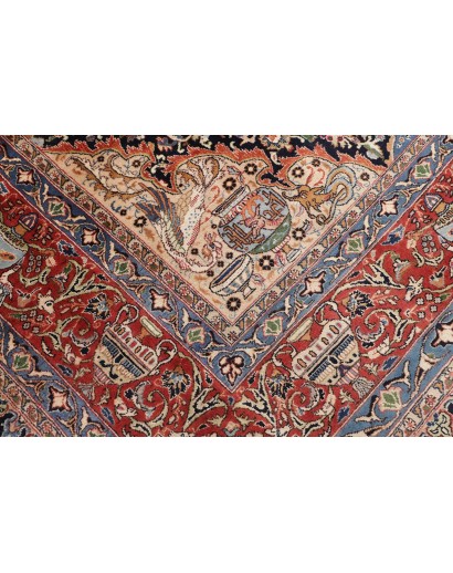 Tappeto Kashmar Persia marrone grigio 305x407