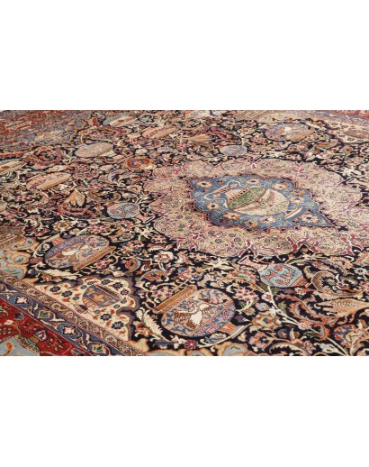 Tappeto Kashmar Persia marrone grigio 305x407