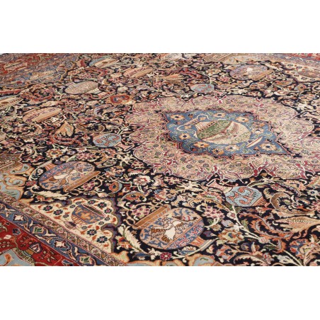 Tappeto Kashmar Persia marrone grigio 305x407