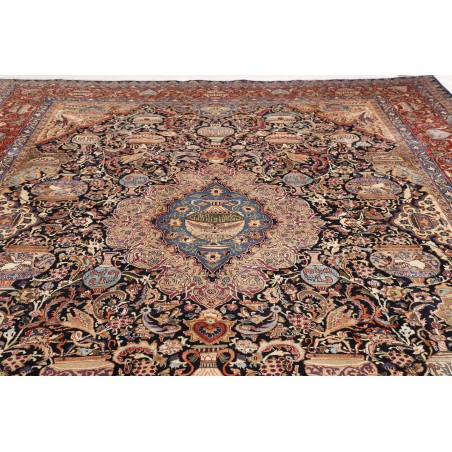Tappeto Kashmar Persia marrone grigio 305x407