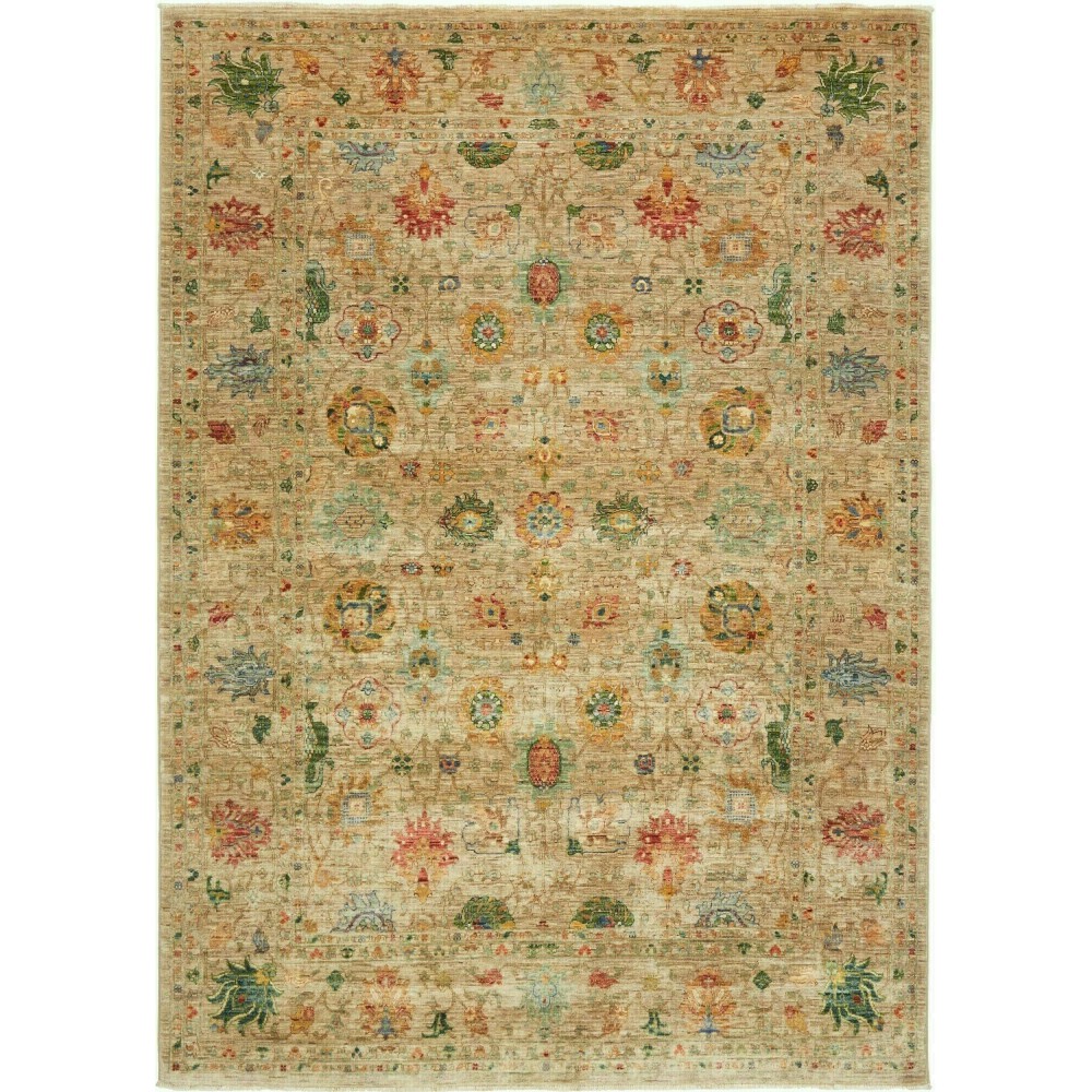 Tappeto Shahi Fine Pakistan marrone beige 172x239 Tappeto Shahi Fine Pakistan marrone beige 172x239