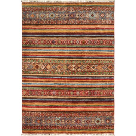 Tappeto Samarkand Pakistan marrone arancione 173x250