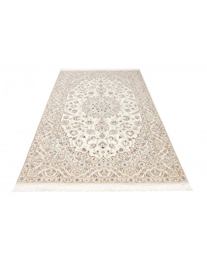 Tappeto Nain 9La Persia bianco azzurro 155x264