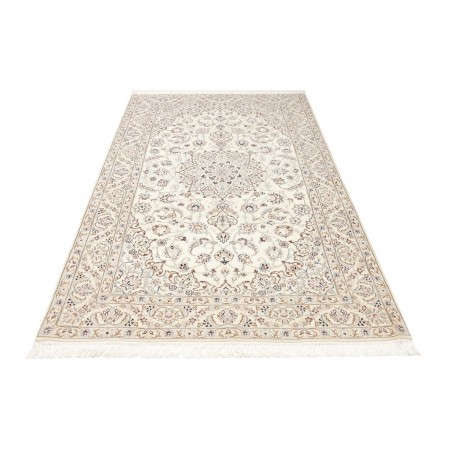 Tappeto Nain 9La Persia bianco azzurro 155x264