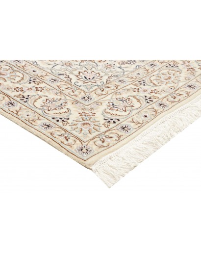 Tappeto Nain 9La Persia bianco azzurro 155x264