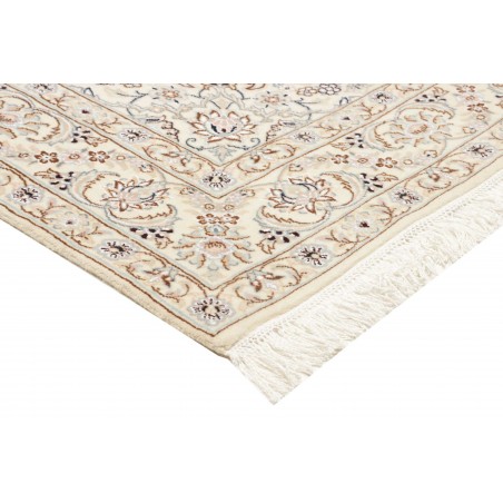 Tappeto Nain 9La Persia bianco azzurro 155x264