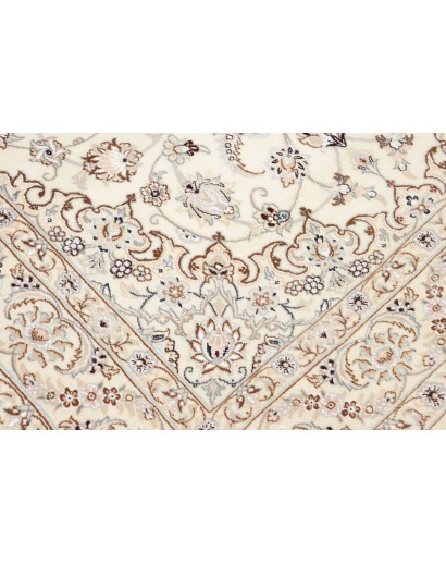 Tappeto Nain 9La Persia bianco azzurro 155x264