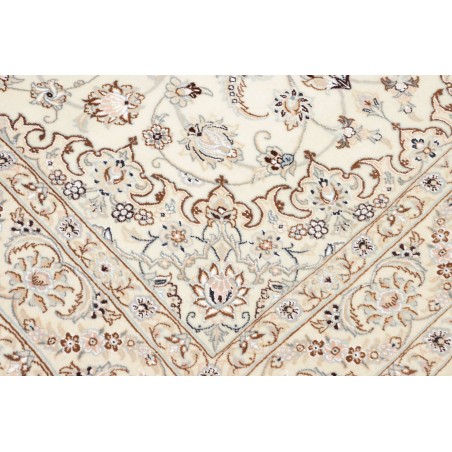 Tappeto Nain 9La Persia bianco azzurro 155x264