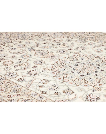 Tappeto Nain 9La Persia bianco azzurro 155x264