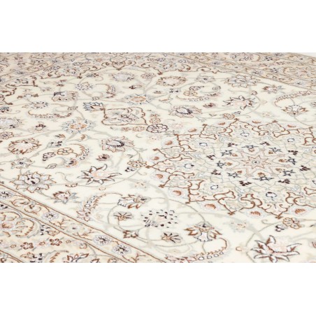 Tappeto Nain 9La Persia bianco azzurro 155x264