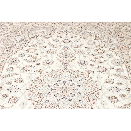 Tappeto Nain 9La Persia bianco azzurro 155x264